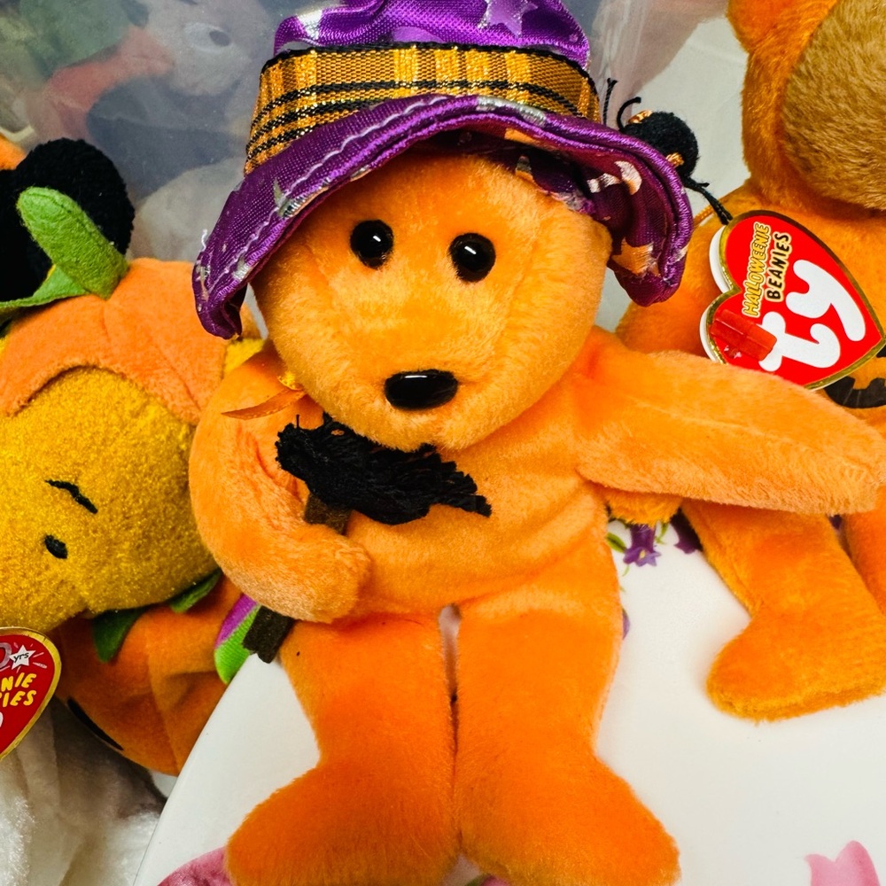 Halloween Beanie Babies lot Treator, Pocus, Treatsies, bean bears - Picture 10 of 10